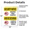 Signmission Weapon Free Campus Bilingual OSHA Security Notice Sign, Vinyl Decal, 10in W x 14in L, 2PK OS-2PACK-SN-D-1014-L-11682 - alternate 6